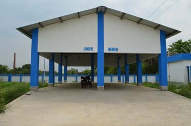 Open Market Shed,Old Malda Krishak Bazar